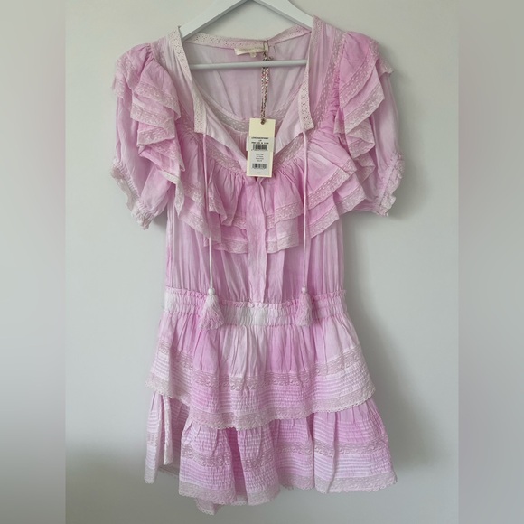 LoveShackFancy Dresses & Skirts - LoveShackFancy Liv Dress – Peony Pink – Size M – NWT New